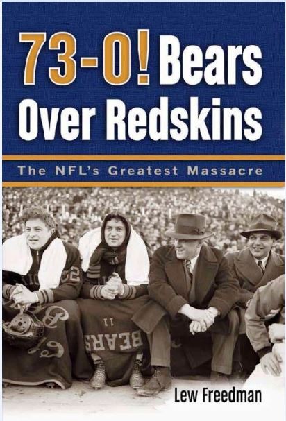 73-0! Bears Over Redskins by Lew Freedman — cover