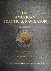 2019 American Practical Navigator Vol 1 & 2 by Nathaniel Bowditch — cover