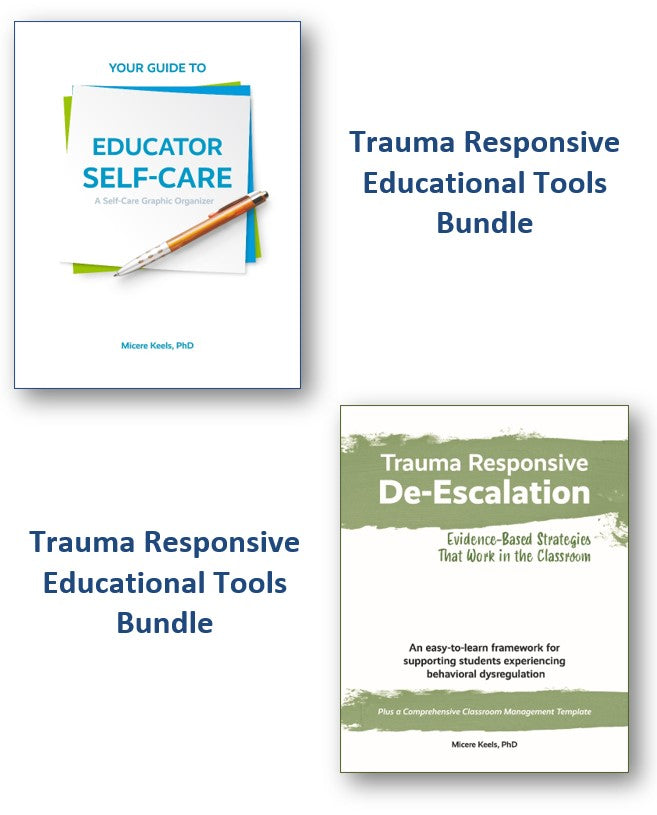 Trauma Responsive Educational Tools Book Bundle by Micere Keels — cover