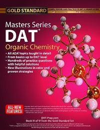 DAT Organic Chemistry Master Series by Brett Ferdinand — cover