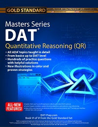 DAT Quantitative Reasoning by Brett Ferdinand — cover