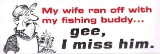 My wife ran off — cover