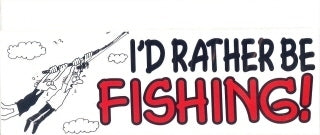 I'd Rather Be Fishing — cover