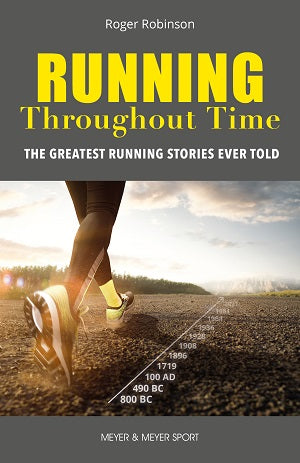 Running Throughout Time by Roger Robinson — cover