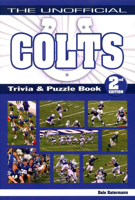 Unofficial Colts Trivia V2 by Dale Ratermann — cover