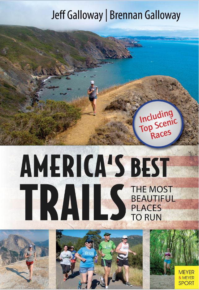 America's Best Trails by Jeff Galloway; Brennan Galloway — cover