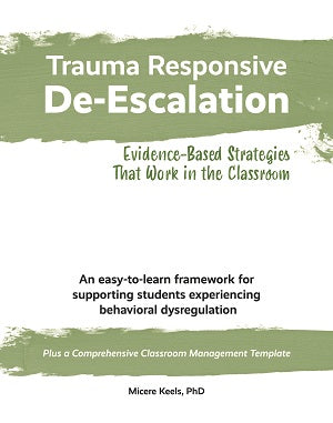 Trauma Responsive De-Escalation by Micere Keels — cover