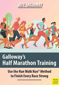 Galloway's Half Marathon Training by Jeff Galloway — cover