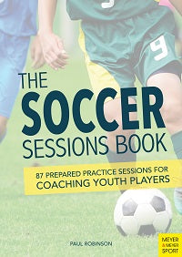 The Soccer Sessions Book by Paul Robinson — cover