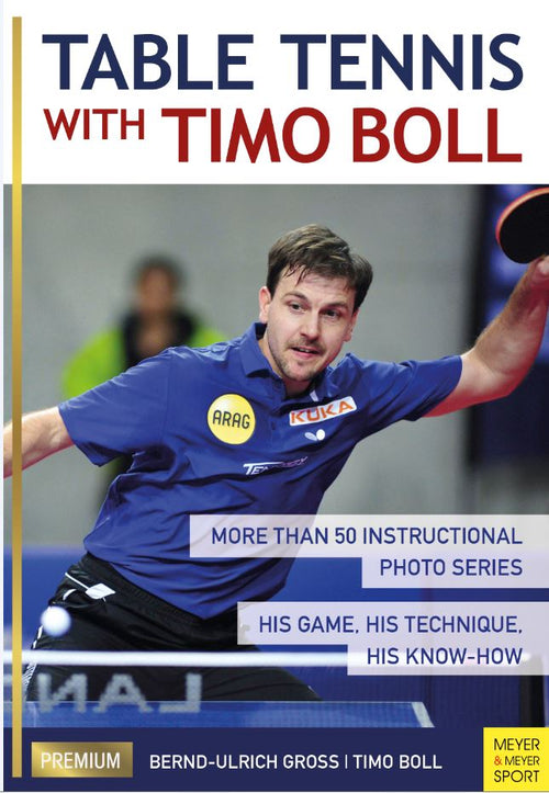 Table Tennis with Timo Boll by Bernd-Ulrich Gross; Timo Boll — cover